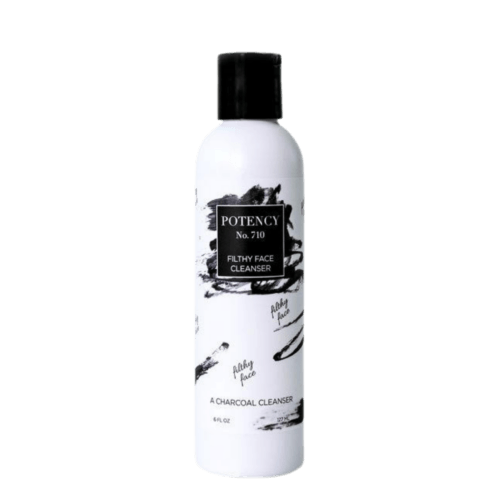 Filthy Face white cleanser bottle