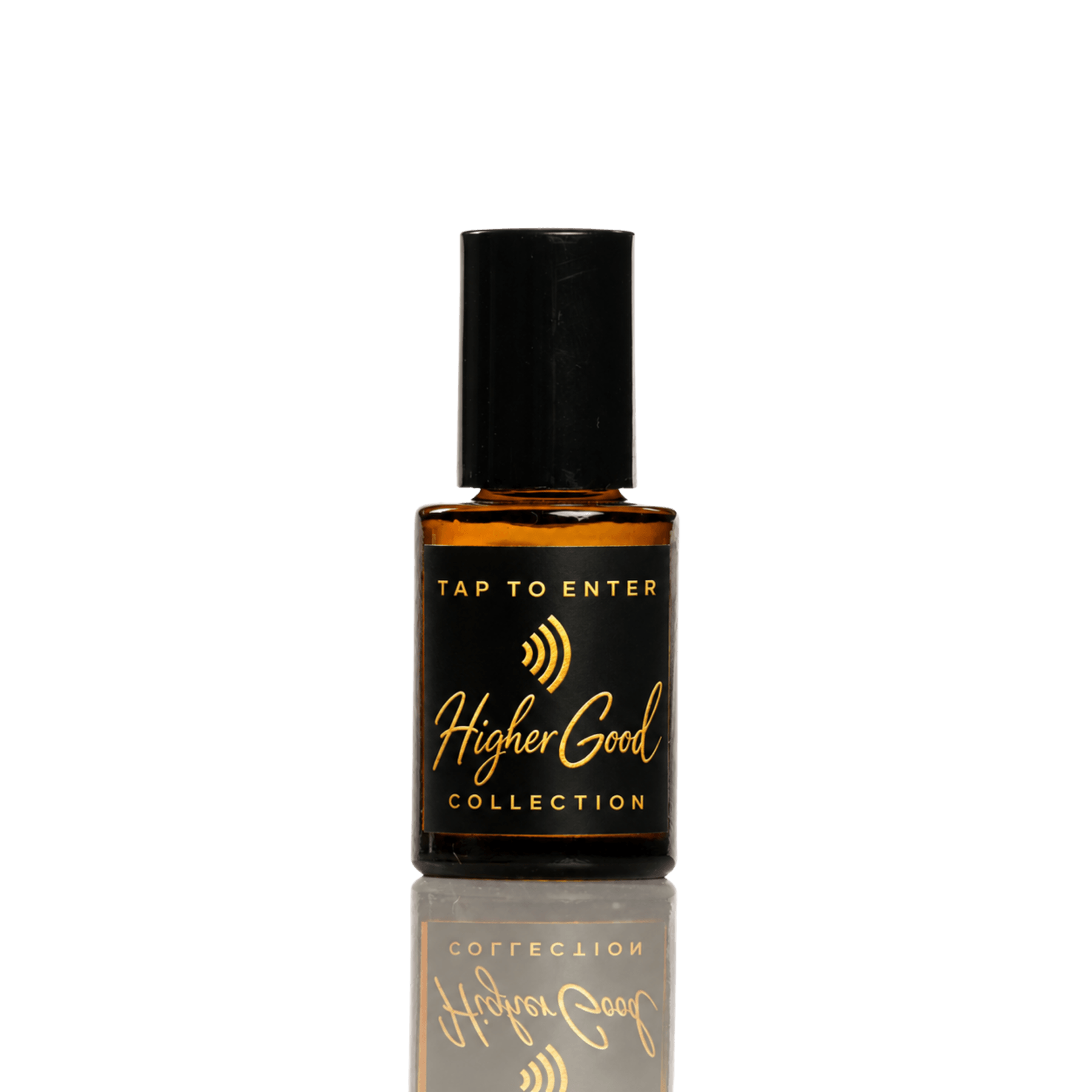 Higher Good amber dropper bottle
