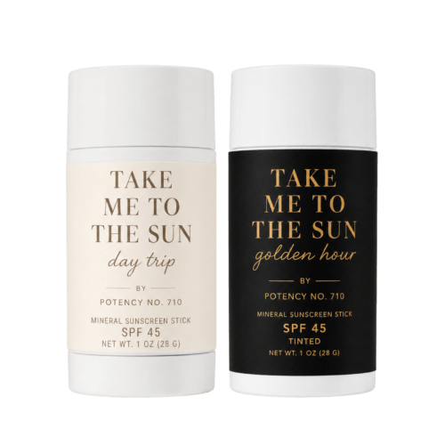 Take Me To The Sun Day Trip and Golden Hour SPF 40 sticks